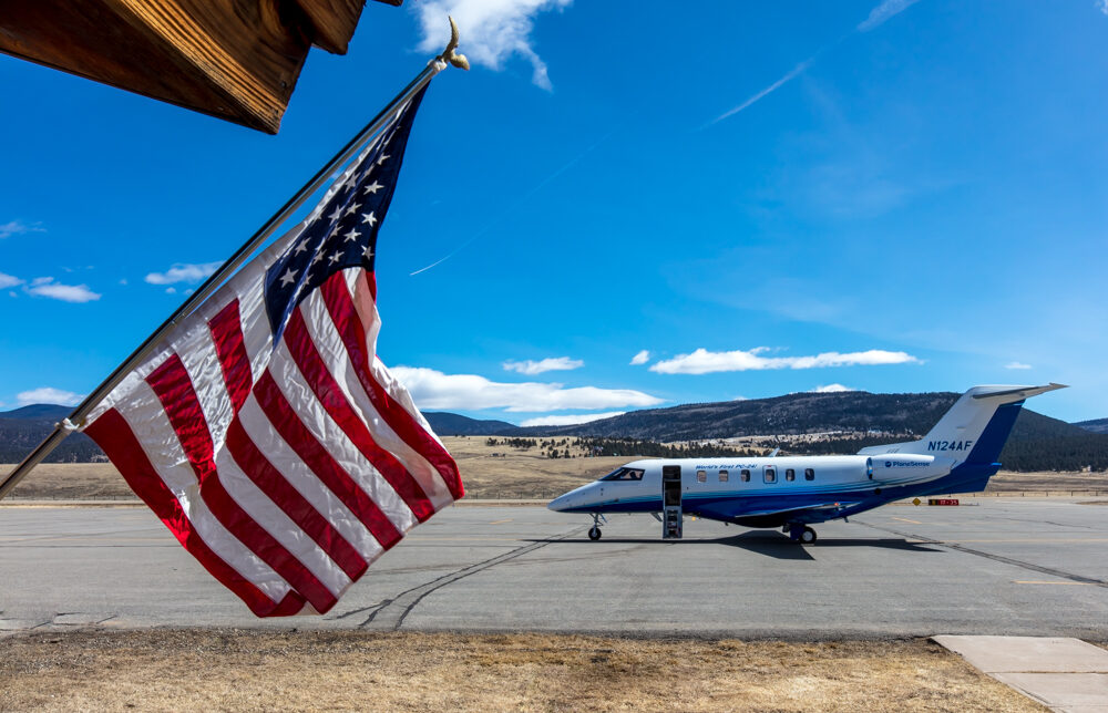 PlaneSense PC-24 in Angel Fire, NM.